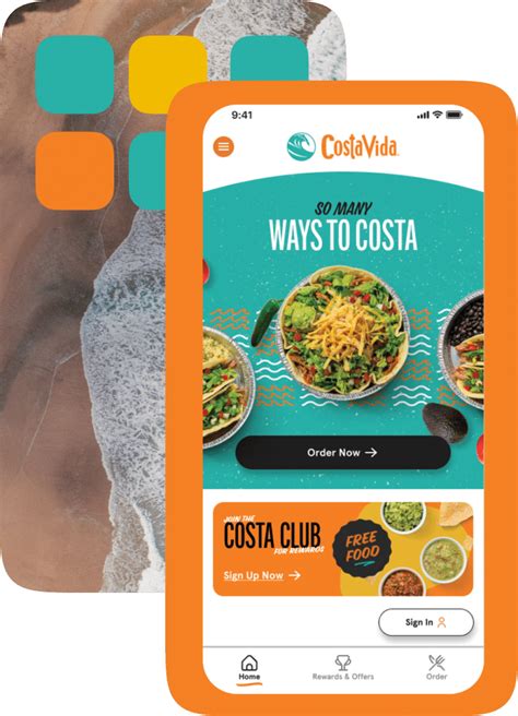 Costa Vida Rewards.